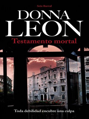 cover image of Testamento mortal